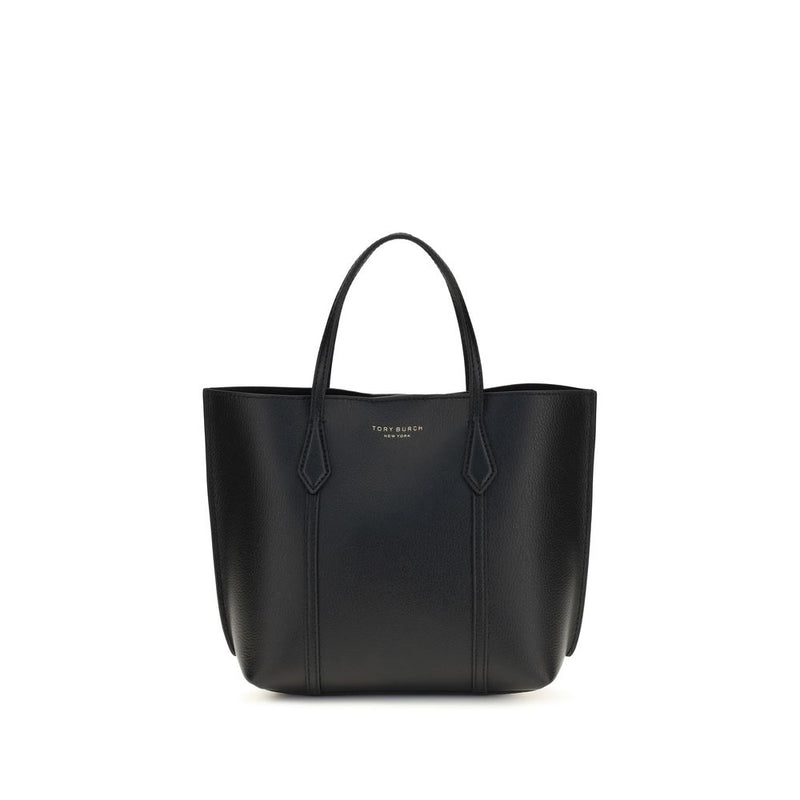 Tory Burch Black Calf Leather Bos Taurus Handbag