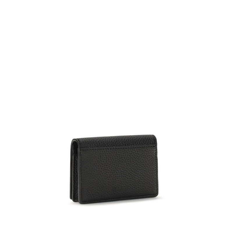 Ganni Black Recycled Polyester Wallet - Stylish & Functional