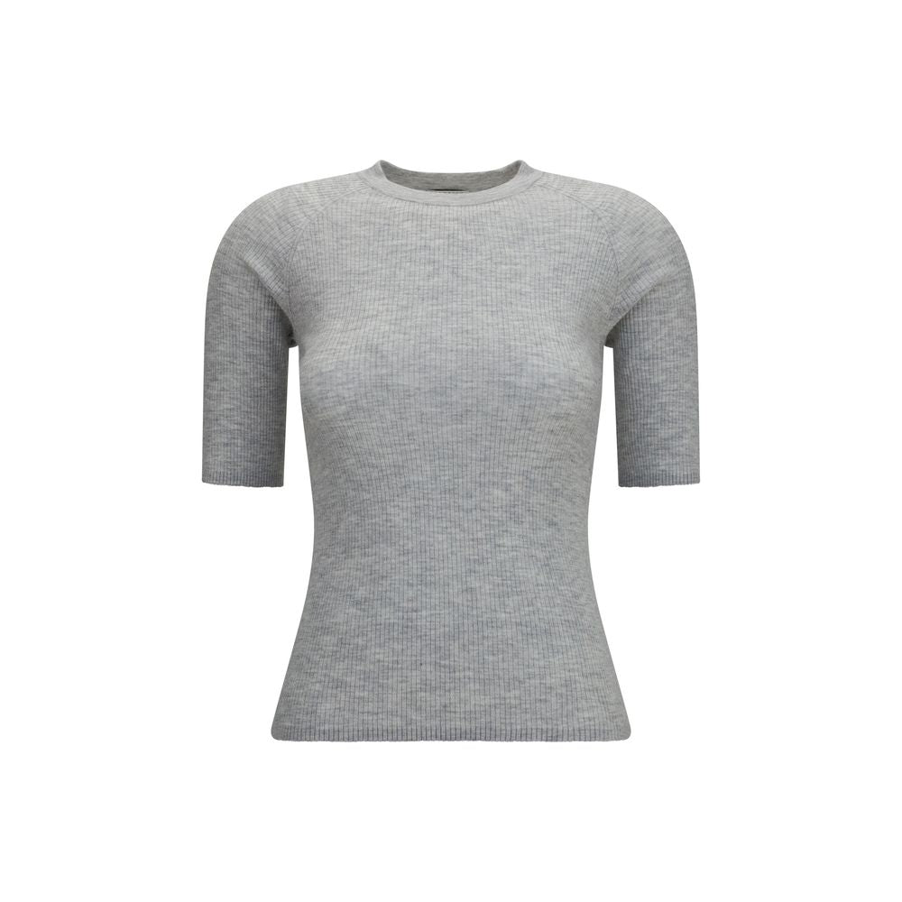 Brunello Cucinelli Gray Cashmere Sweatshirt - SS26