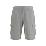 Brunello Cucinelli Gray Cotton Bermuda Shorts for Men