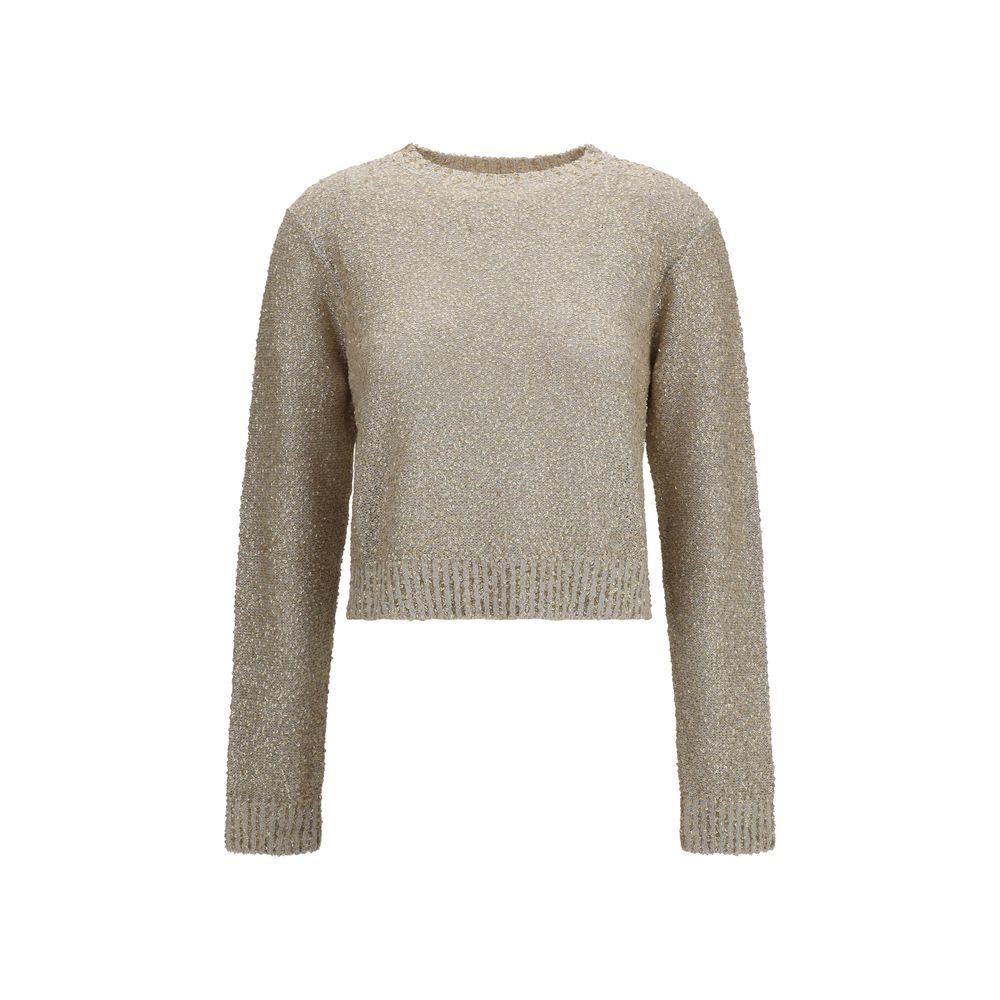 Brunello Cucinelli Beige Linen Sweatshirt - Elegant & Comfortable