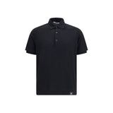 Premiata Black Cotton Polo Shirt - Modern & Refined Design