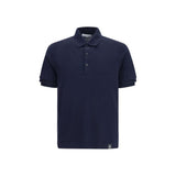 Premiata Blue Cotton Polo Shirt - Modern Fit and Design