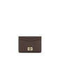 Ganni Brown Recycled Polyester Wallet