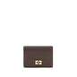 Ganni Brown Recycled Polyester Wallet