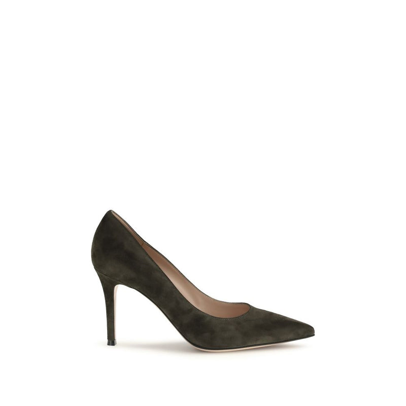 Gianvito Rossi Bicolor Calf Leather Bos Taurus High Heel Pumps