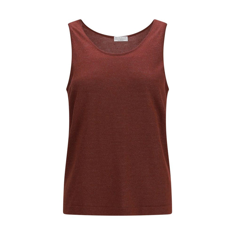 Brunello Cucinelli Multicolor Cashmere Tank Top