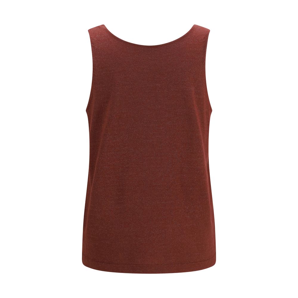 Brunello Cucinelli Multicolor Cashmere Tank Top