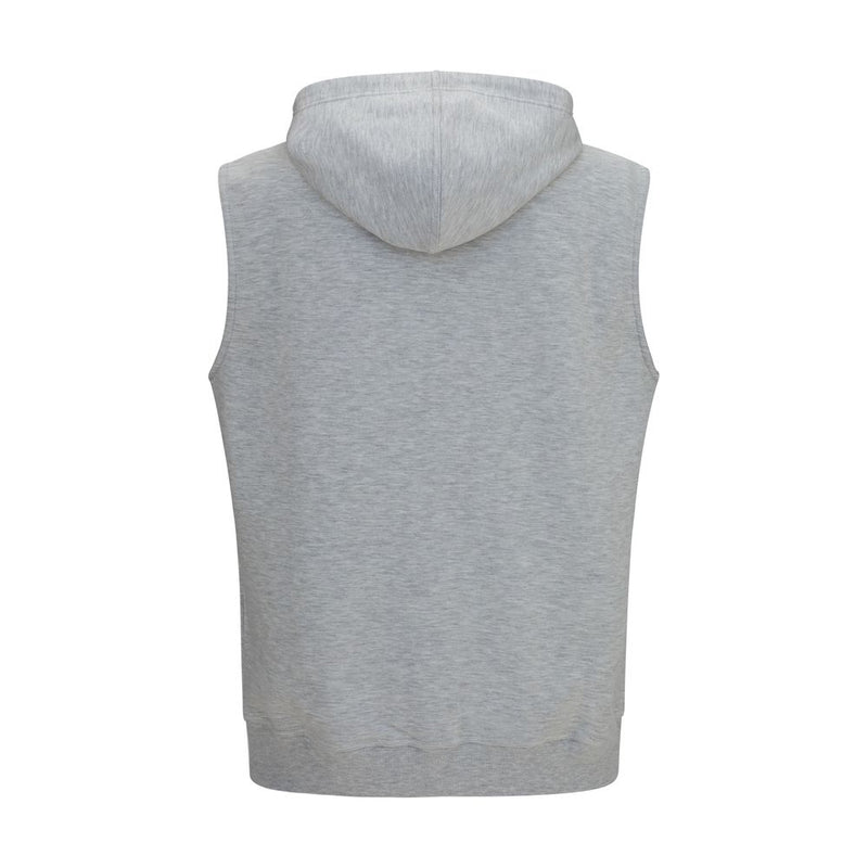 Brunello Cucinelli Gray Cotton Sweatshirt for Men