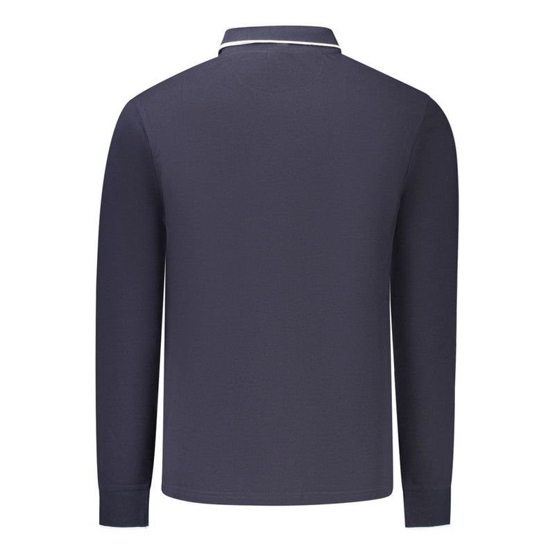 North Sails Blue Cotton Men's Polo - Stylish & Sustainable