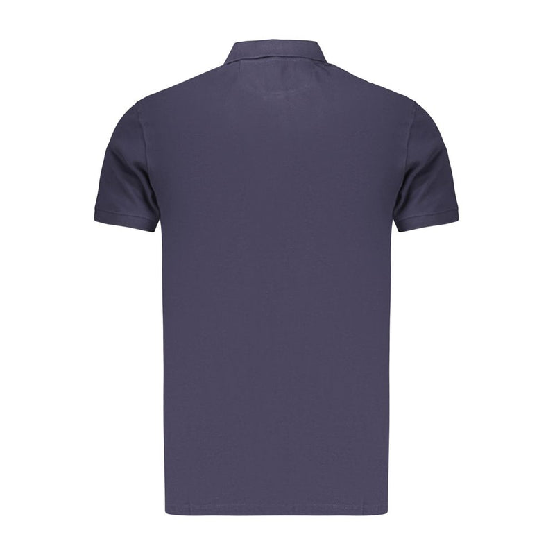 Marina Militare Blue Cotton Men's Polo Shirt