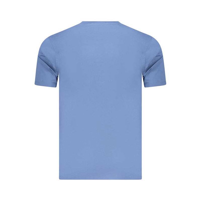 Marina Militare Blue Cotton Men's T-Shirt - Classic Style