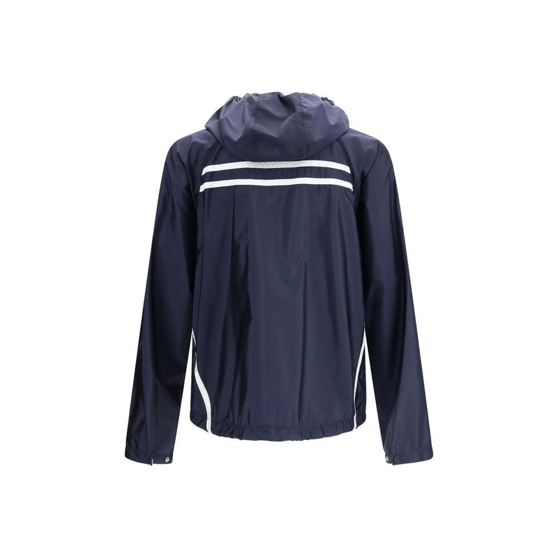 Prada Blue Nylon Shell Jacket - Oversize Re-Nylon Design
