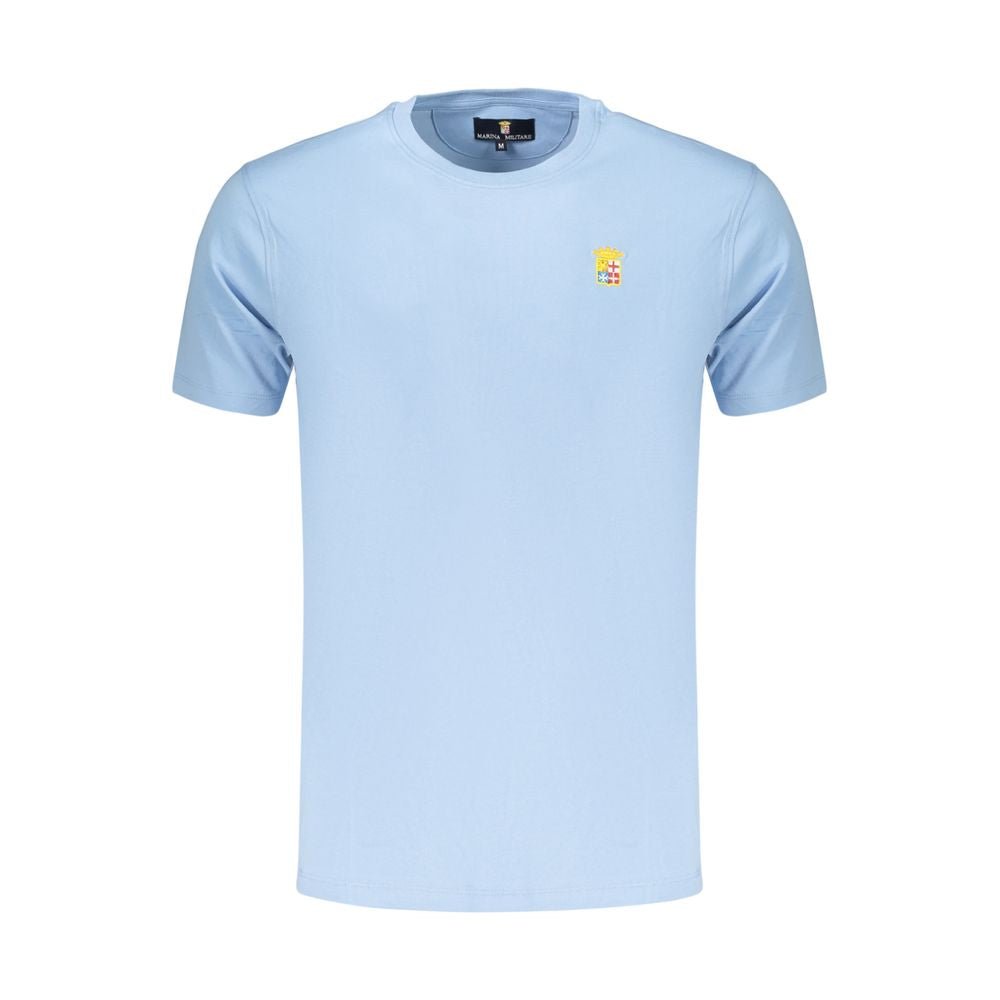 Marina Militare Azzurro T-Shirt en Coton pour Homme