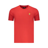 Marina Militare T-Shirt en Coton Rouge pour Homme