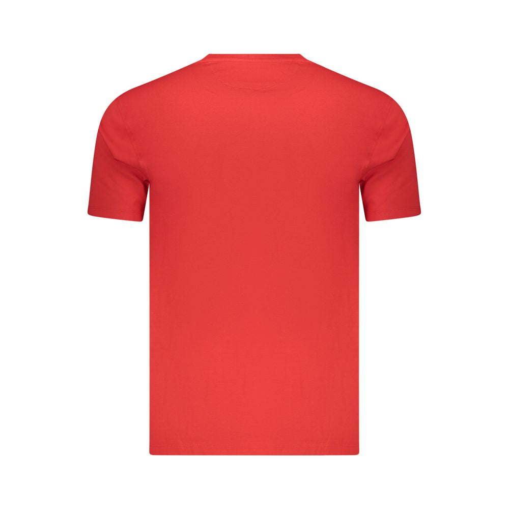 Marina Militare T-Shirt en Coton Rouge pour Homme