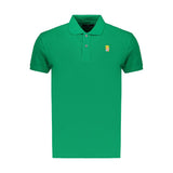 Marina Militare Polo Shirt en Coton Vert pour Homme