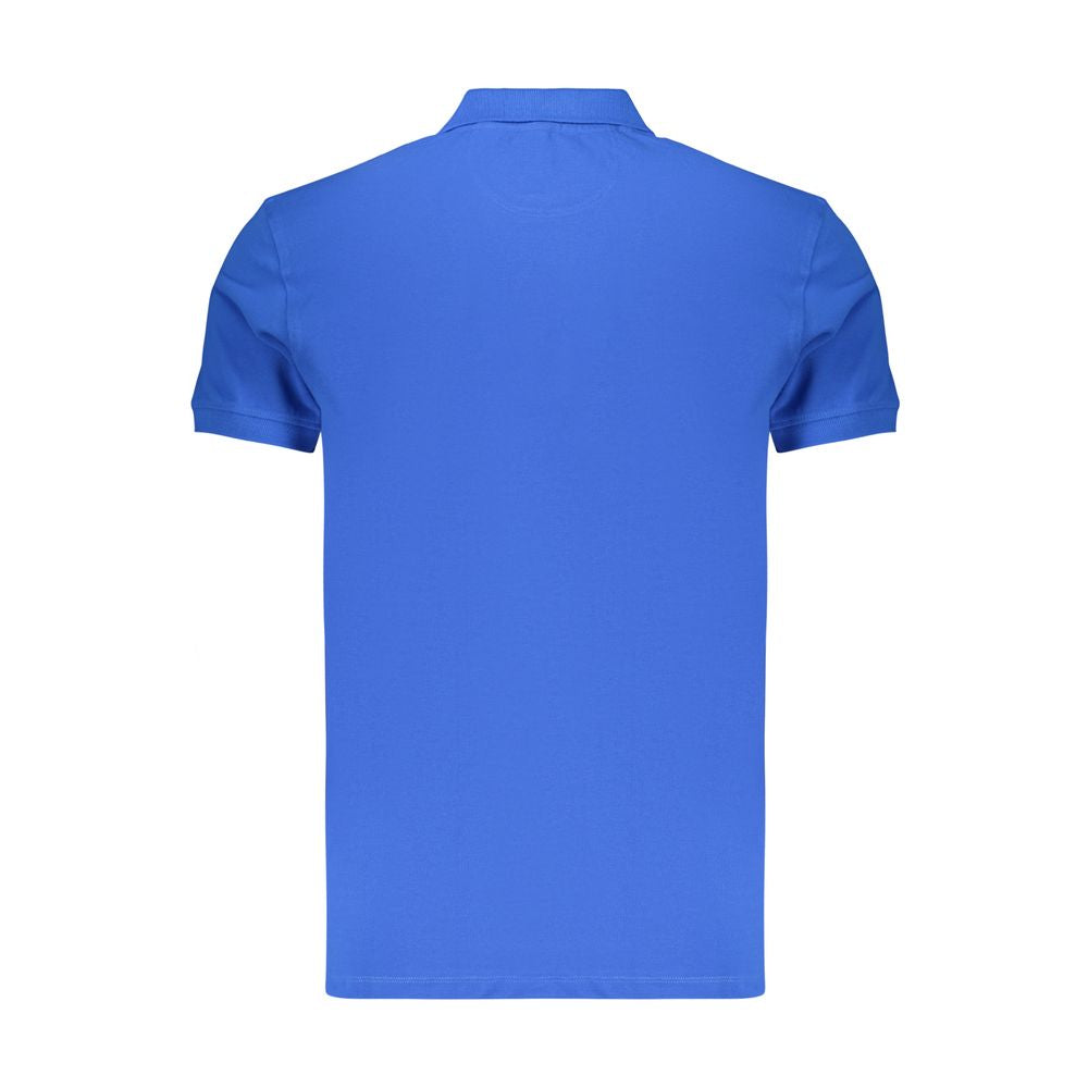Marina Militare Polo en Coton Bleu pour Hommes