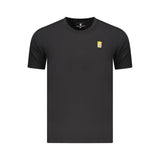 Marina Militare Black Cotton Men's T-Shirt