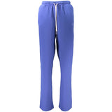 North Sails Blue Cotton Women's Sweatpants for Sporty Chic Style