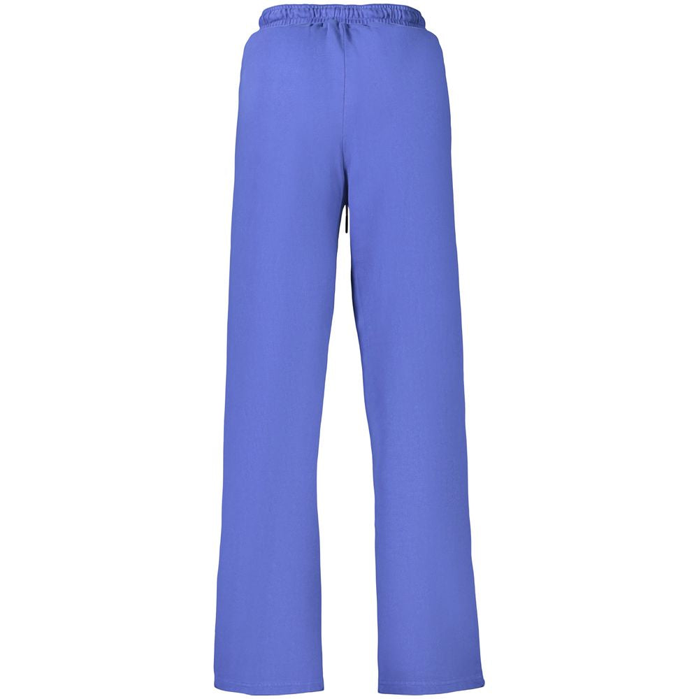 North Sails Blue Cotton Women's Sweatpants for Sporty Chic Style