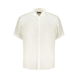 North Sails White Linen Men's Shirt - Stylish & Breathable