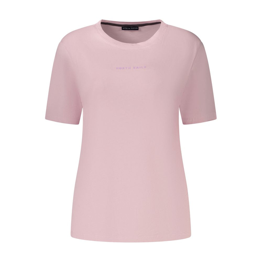 North Sails Rosa Cotton Women's T-Shirt - Pink
