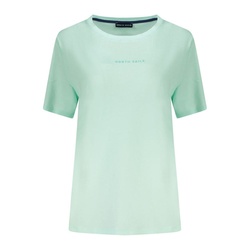 North Sails Green Cotton Women's T-Shirt - Effortless Style