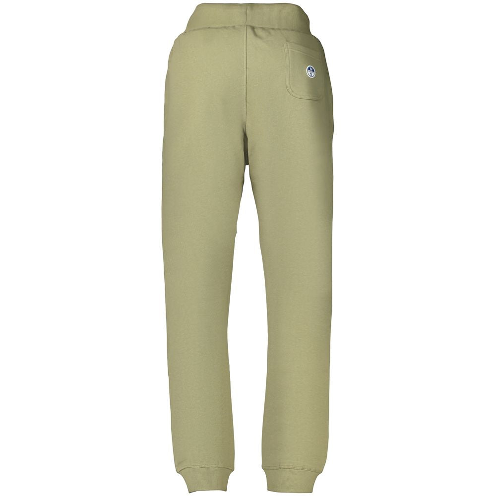 North Sails Green Cotton Men's Trouser - Stylish Comfort