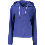 North Sails Blue Cotton Women's Hoodie - Stylish & Sustainable