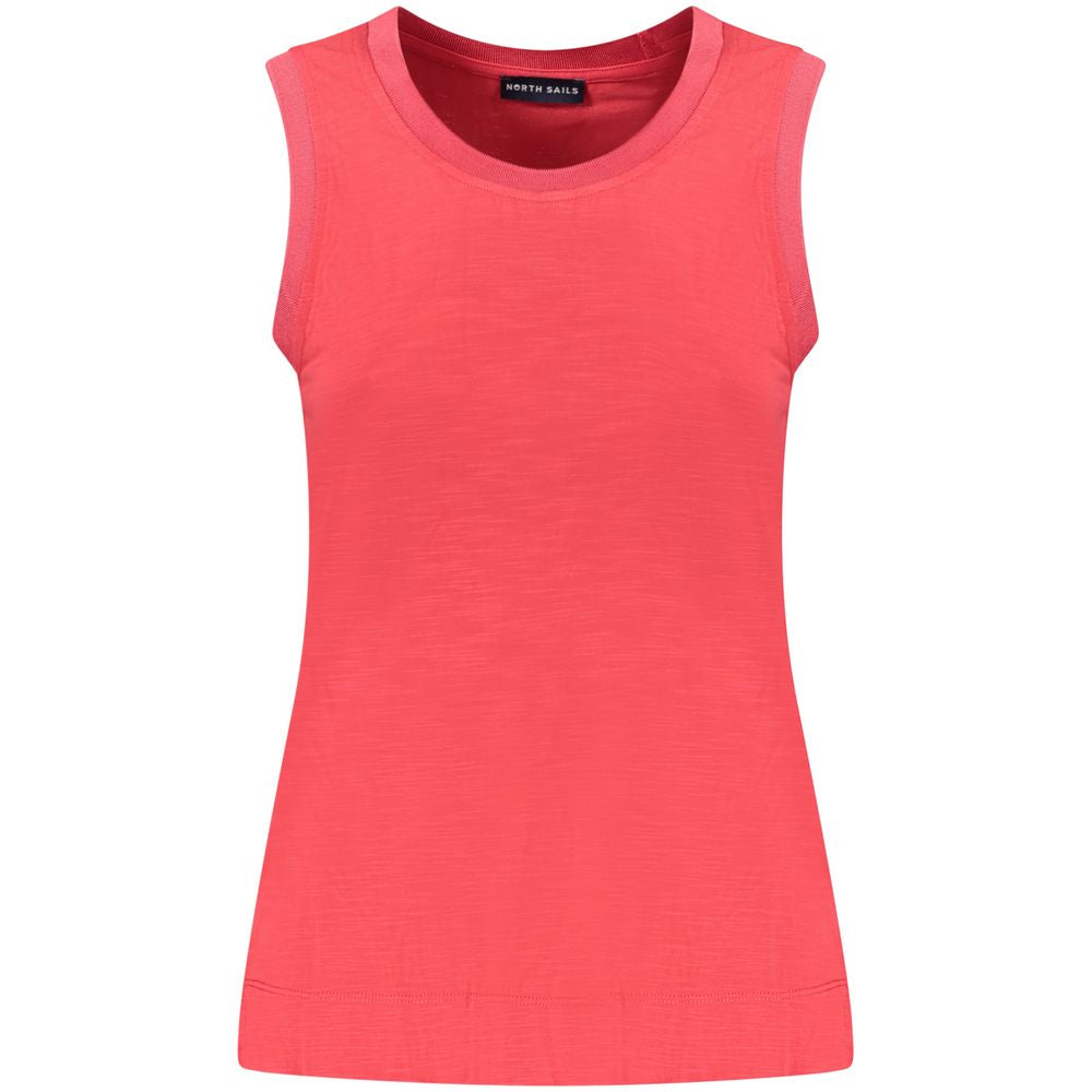 North Sails Red Modal Women's Tank Top - Stylish & Eco-Friendly