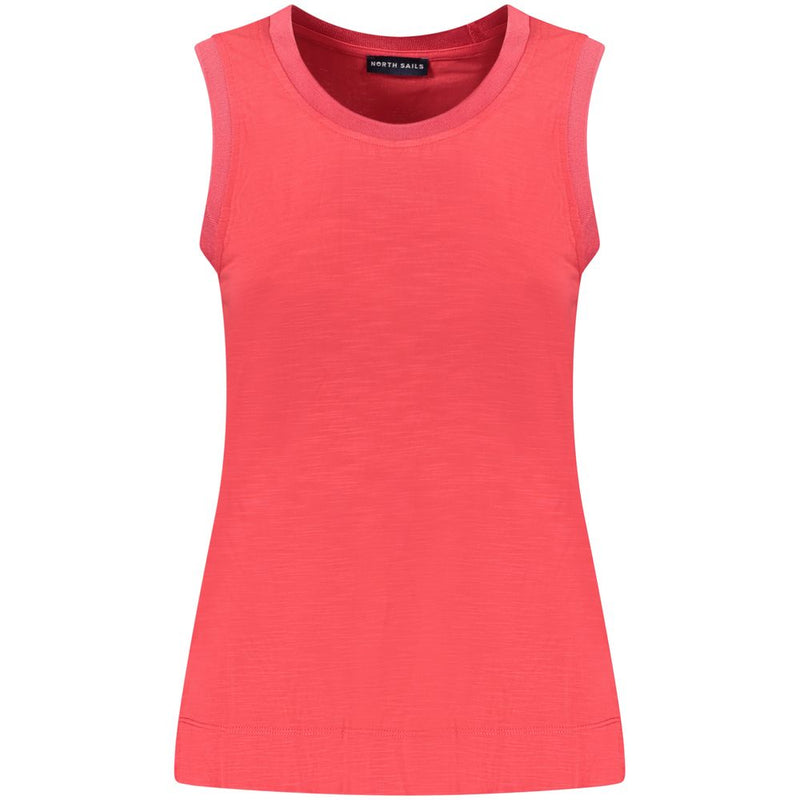 North Sails Red Modal Women's Tank Top - Stylish & Eco-Friendly