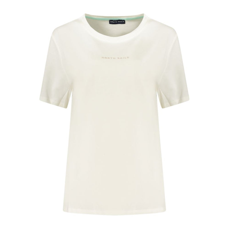 North Sails Bianco Cotton Women's T-Shirt - Eco-Friendly Style