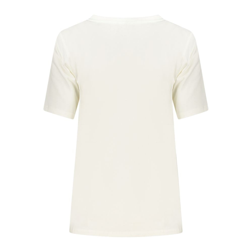 T-shirt en coton blanc pour femmes North Sails Bianco