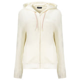 North Sails White Cotton Women's Sweatshirt - Stylish & Comfortable