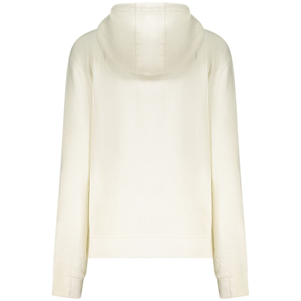 North Sails White Cotton Women's Sweatshirt - Stylish & Comfortable