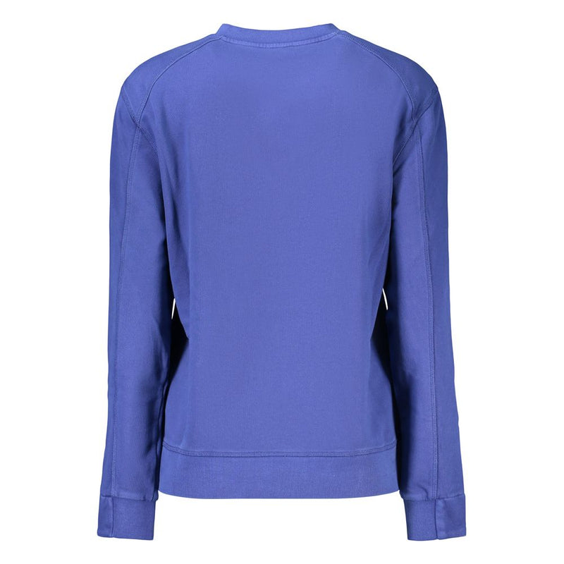 North Sails Blue Cotton Women's Crew Neck Sweatshirt