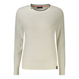 North Sails Bianco Viscosa Women's Top - Chic Long-Sleeved Style
