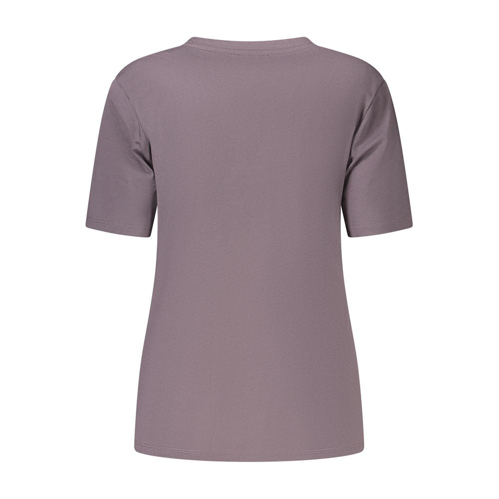 North Sails Gray Cotton Women's T-Shirt - Eco-Friendly Style