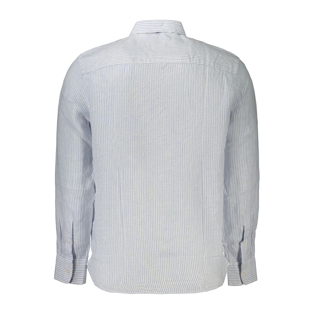 North Sails Azzurro Linen Men's Shirt - Light Blue