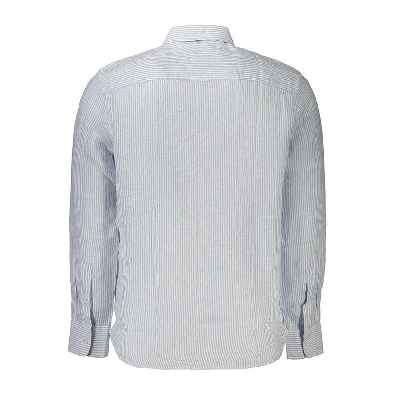 North Sails Azzurro Linen Men's Shirt - Light Blue