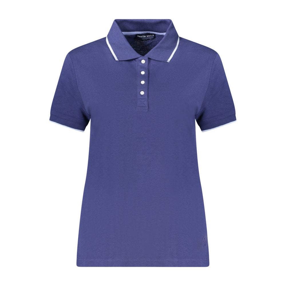 North Sails Blue Modal Women's Polo - Casual Elegance