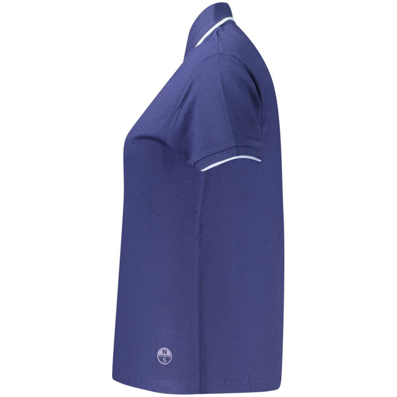 North Sails Blue Modal Women's Polo - Casual Elegance