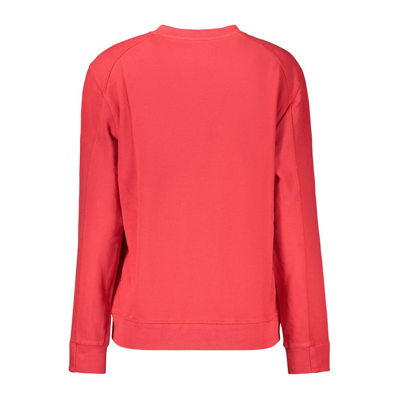 North Sails Red Cotton Sweatshirt - Stylish & Sustainable