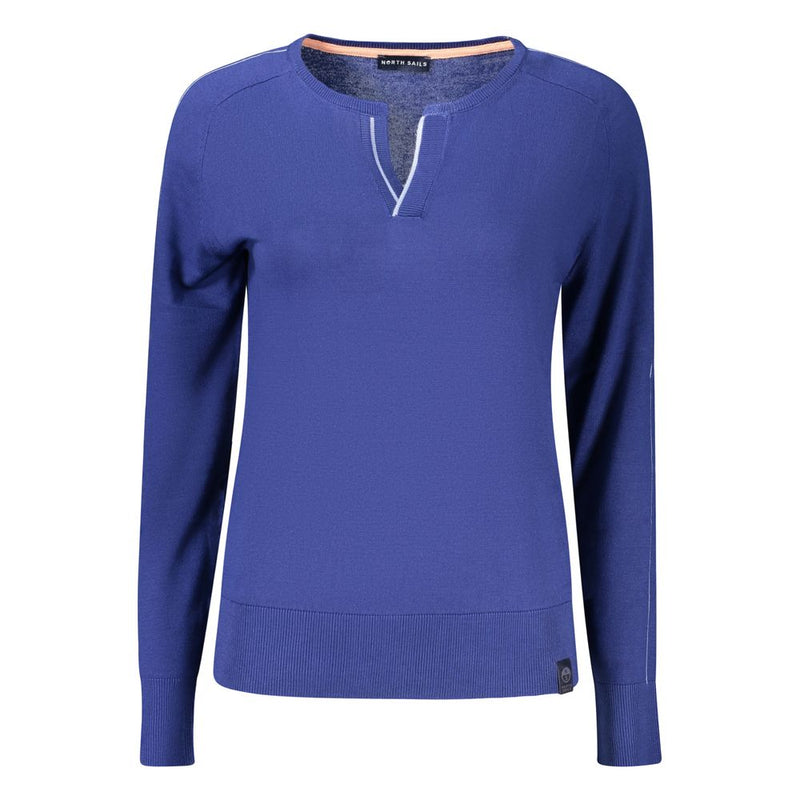 North Sails Blue Cotton Sweatshirt - Stylish & Comfortable