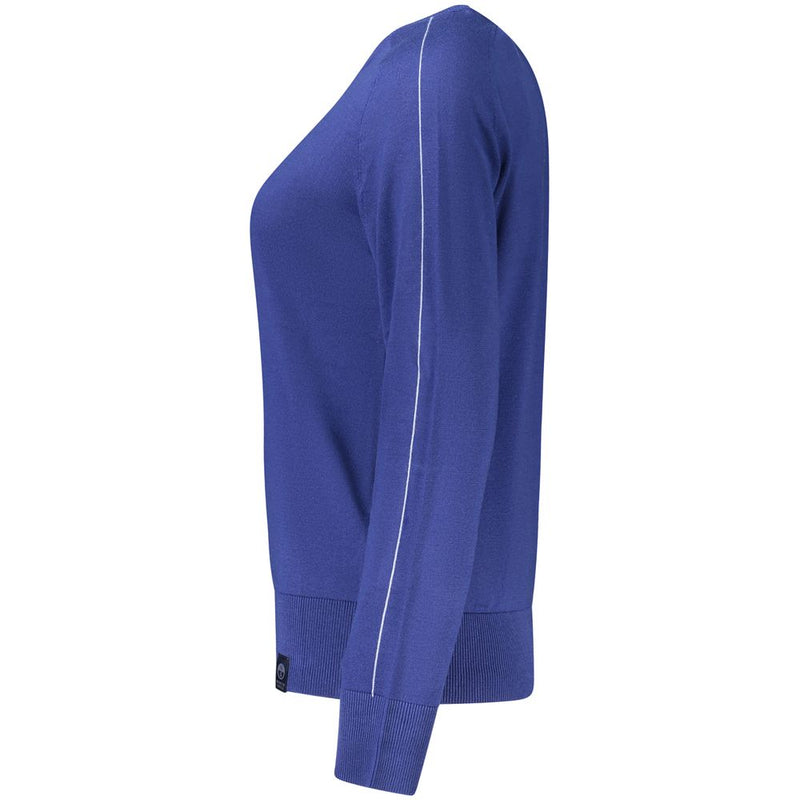 North Sails Blue Cotton Sweatshirt - Stylish & Comfortable