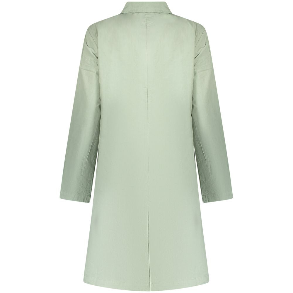 North Sails Green Cotton Trench Coat for Women
