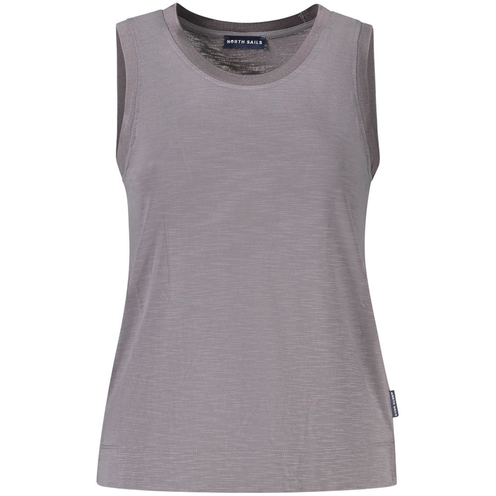 North Sails Gray Polyester Tank Top for Women