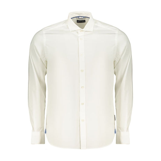 North Sails White Cotton Dress Shirt - Italian Collar