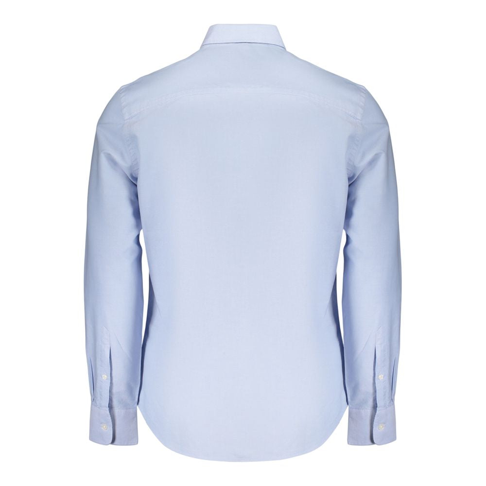 North Sails Blue Cotton Dress Shirt - Stylish & Comfortable